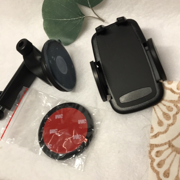 iPhone PHONE HOLDER MOUNT for CAR easy to use black hard plastic - Picture 11 of 15